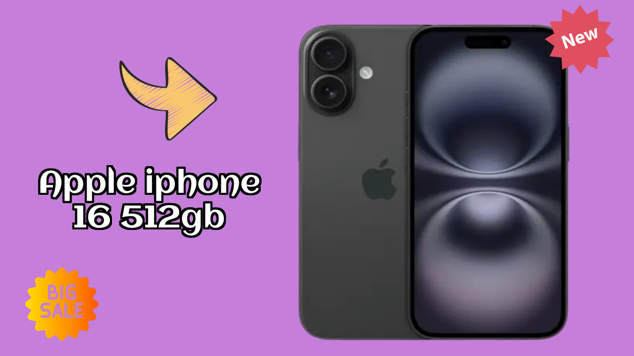 Apple IPhone 16 512GB 2026 best for Buy? Amazing Feachers with AI