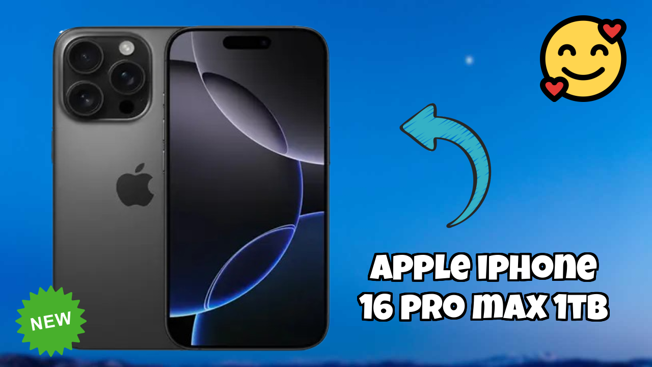 Apple IPhone 16 Pro Max 1TB 2026: Camera and Long Life Bettry With Diifertnt Co