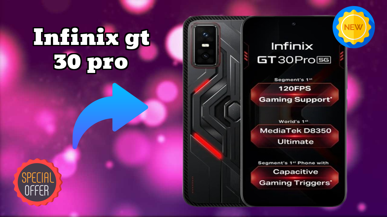 Infinix GT 30 Pro Price Drop: Now Available at ₹24,115