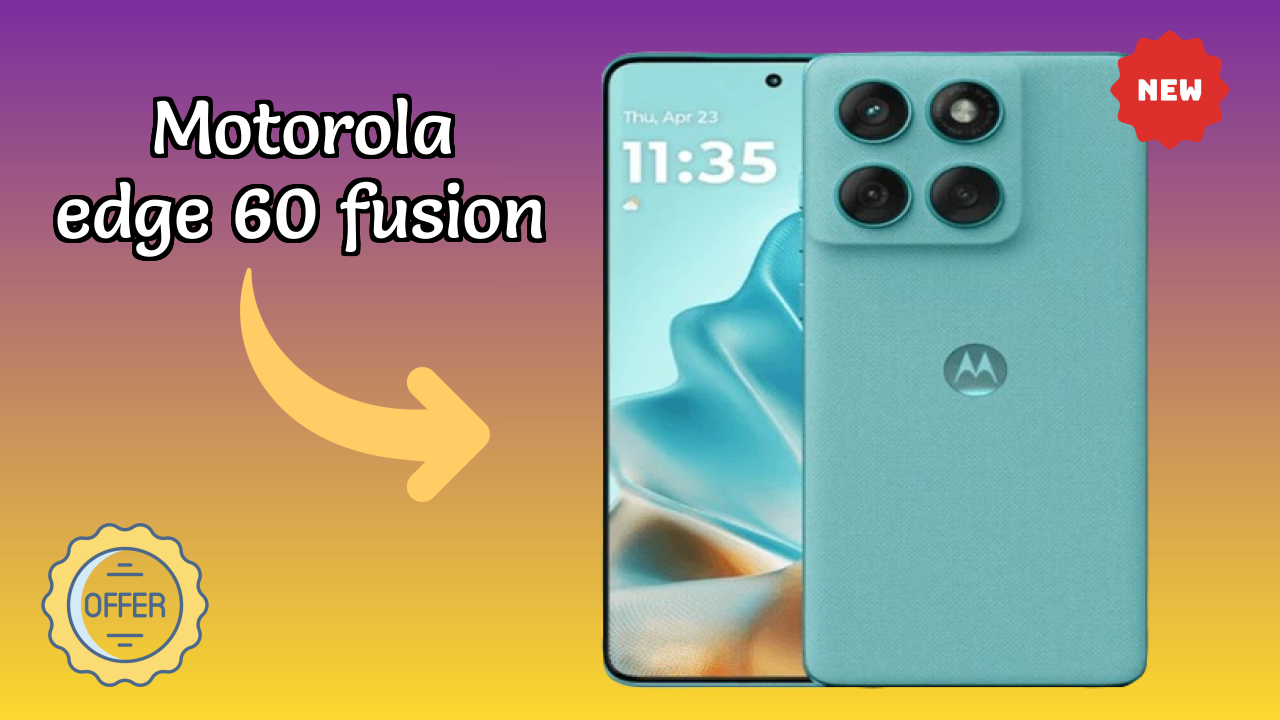 Motorola Edge 60 Fusion Display Review: 6.67 Inches (16.94 Cm) Screen Size