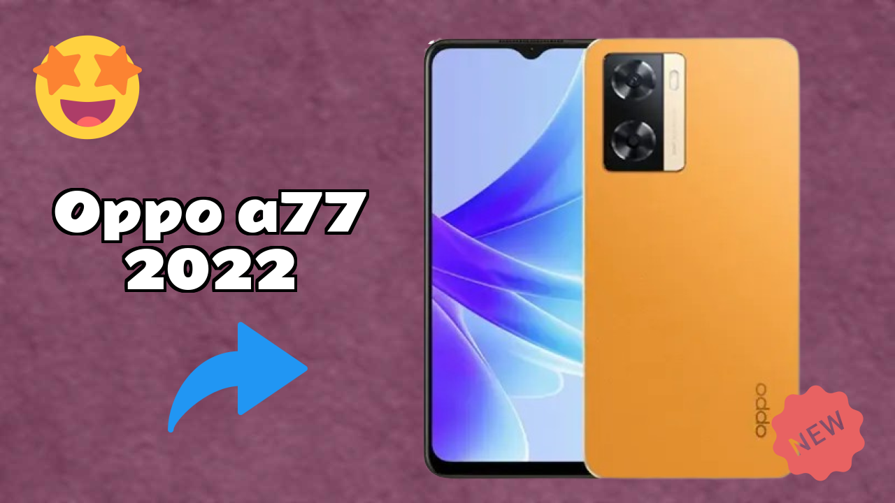 OPPO A77 2022 Display Size: 6.56 Inches (16.66 Cm) Screen Test