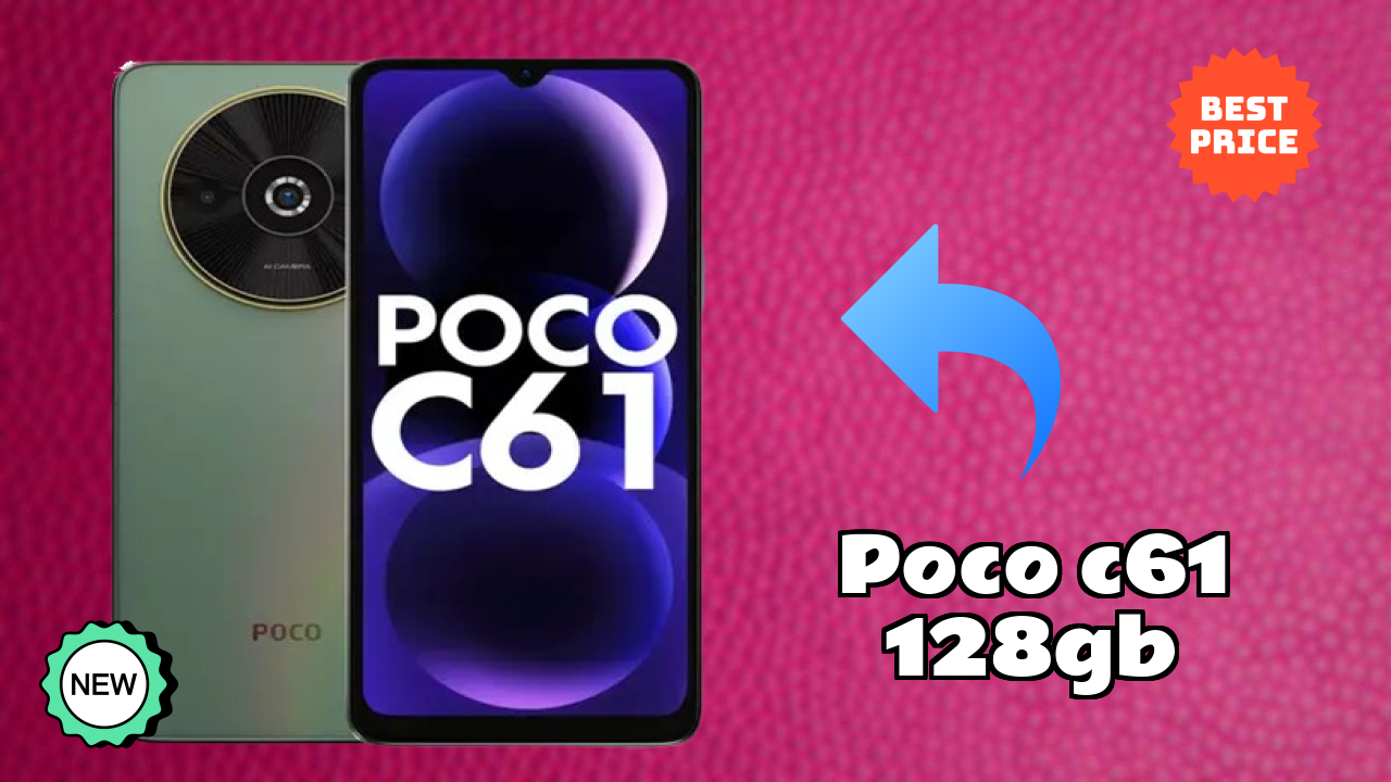 POCO C61 128GB at ₹8,499 - Best Deal Right Now