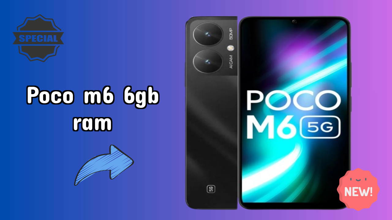 POCO M6 6GB RAM at ₹12,880 - Everything About It