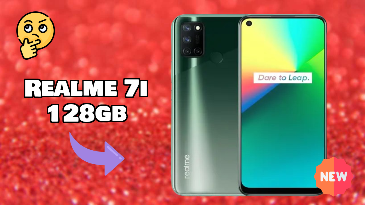 Realme 7i 128GB Display Analysis: 6.5 Inches (16.51 Cm) Screen