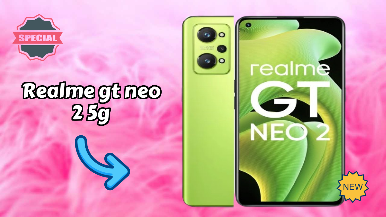 Realme Realme GT Neo 2 5G - Price Dropped to ₹22,999 Today!