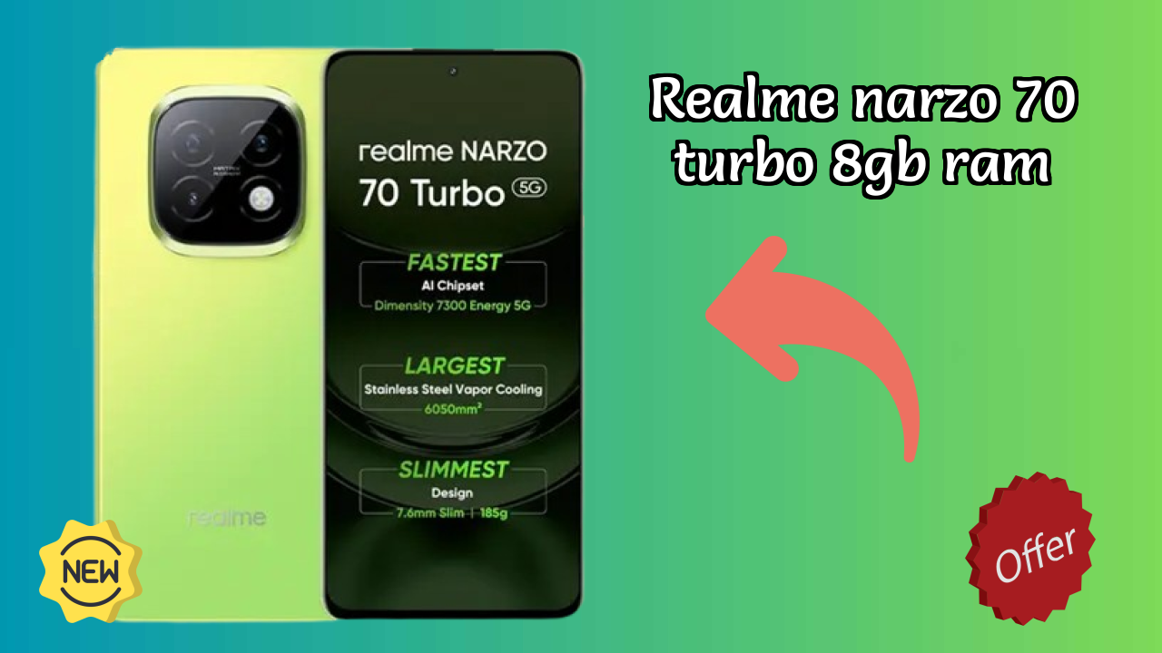 Realme Narzo 70 Turbo 8GB RAM at ₹16,999 - Complete Review Guide
