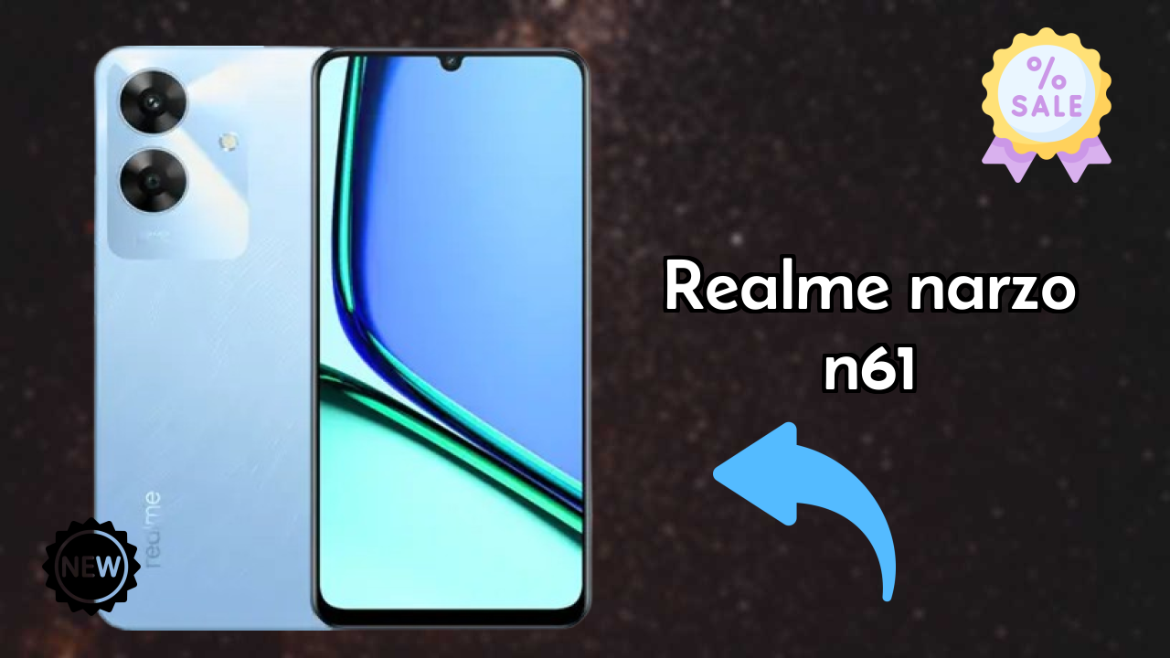 Realme Narzo N61 at ₹7,585 - Best Features Listed