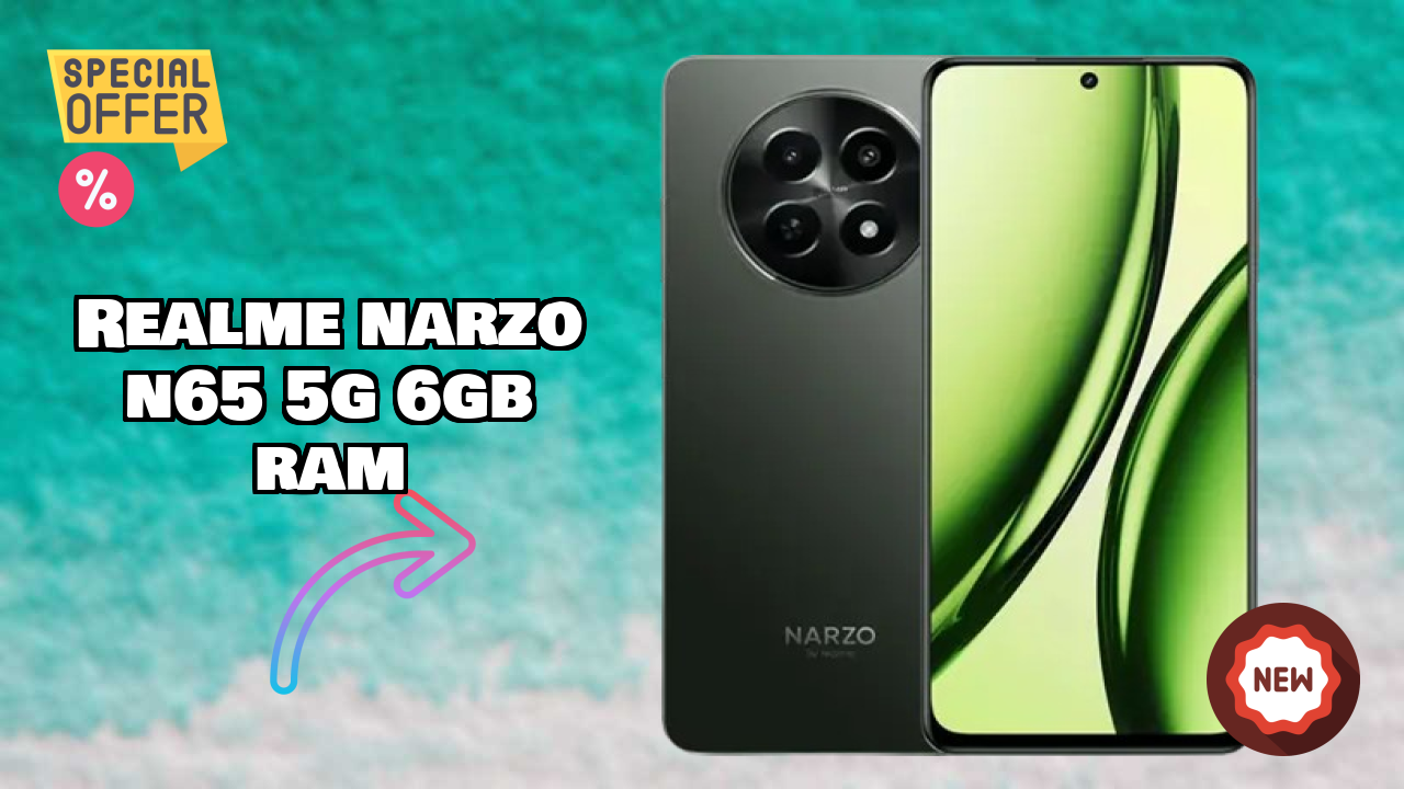 Realme Narzo N65 5G 6GB RAM at ₹11,599 - Best Phone in This Price?