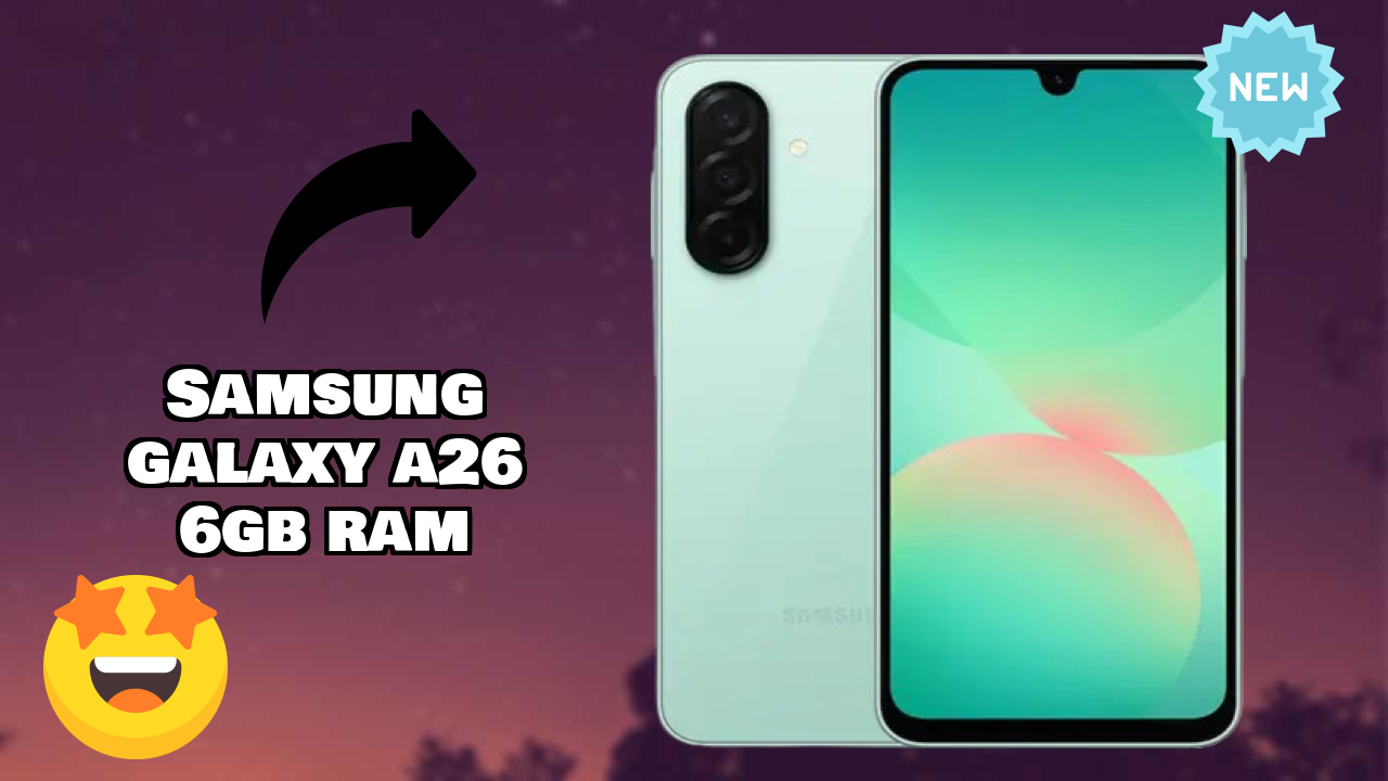 Samsung Galaxy A26 6GB RAM Performance: 6 GB RAM Gaming Check