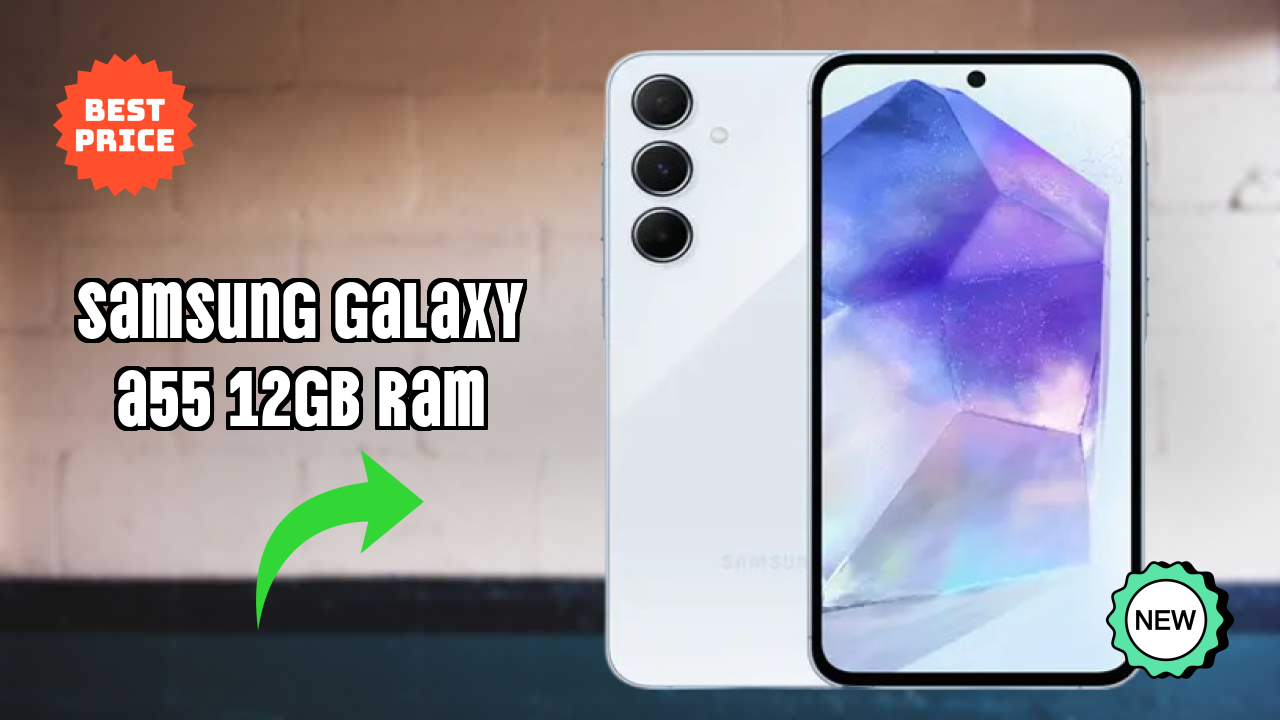 Samsung Galaxy A55 12GB RAM Display Technology: 6.6 Inches (16.76 Cm) Screen