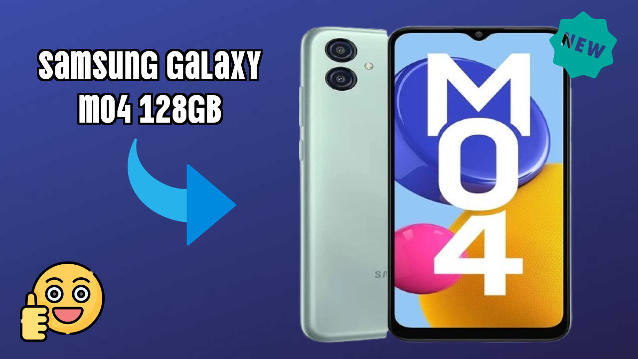Samsung Galaxy M04 128GB at ₹8,499 - Best Deal Available