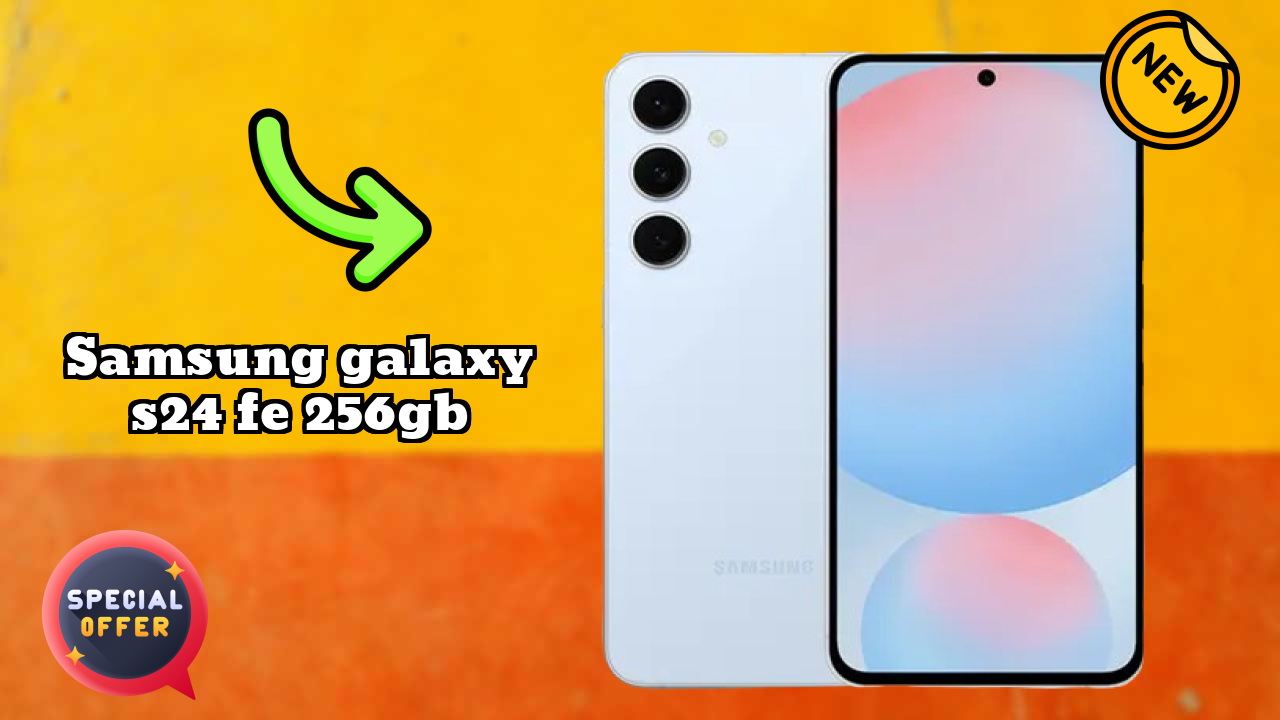 Samsung Galaxy S24 FE 256GB Display Technology: Dynamic AMOLED 2x Quality