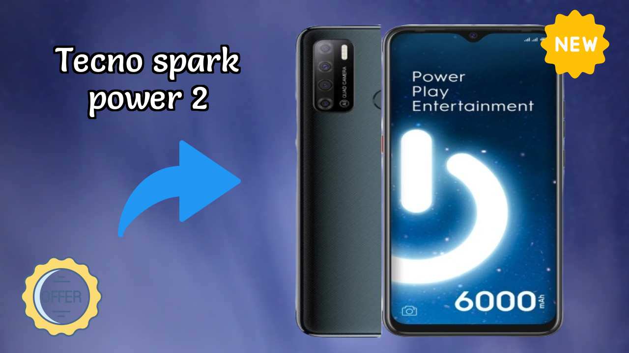 Tecno Spark Power 2 at ₹9,949 - Complete Review & Rating