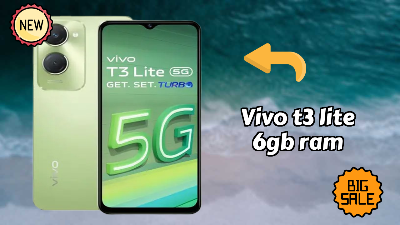Vivo T3 Lite 6GB RAM Display Analysis: 6.56 Inches (16.66 Cm) Screen