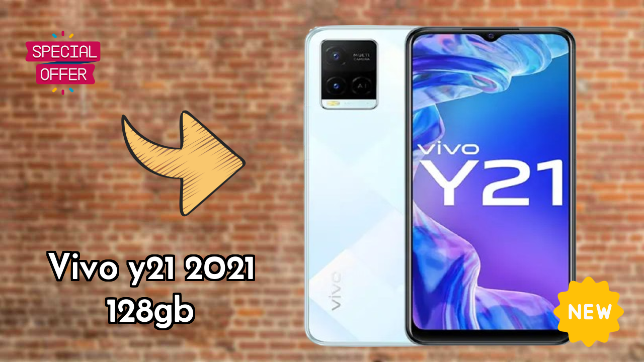 Vivo Y21 2021 128GB at ₹15,490 - Best Features Highlighted