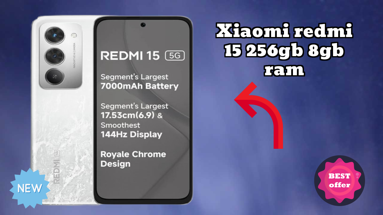 Xiaomi Redmi 15 256GB 8GB RAM Battery Review: 7000 MAh Charging Speed