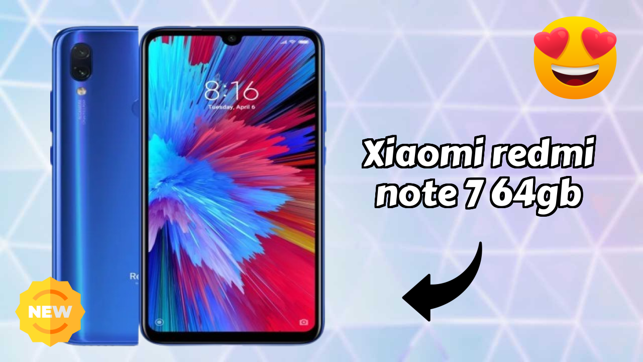 Xiaomi Redmi Note 7 64GB Battery Life: 4000 MAh Quick Charging Charging Speed